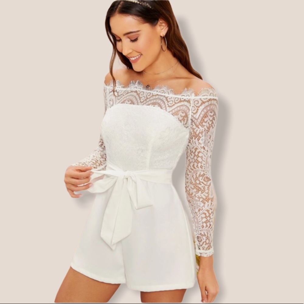 Belted Romper